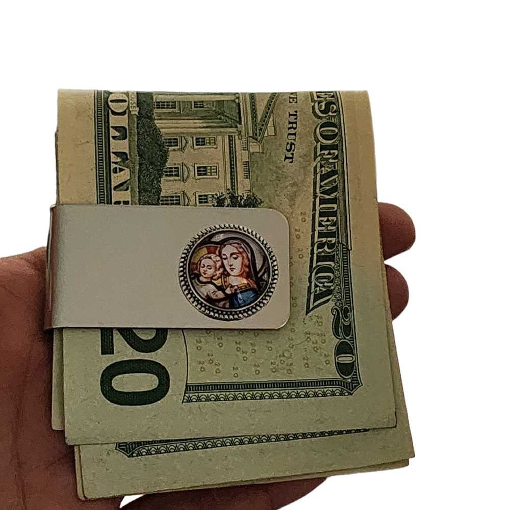 Handmade Religious Money Clip for Men Women
