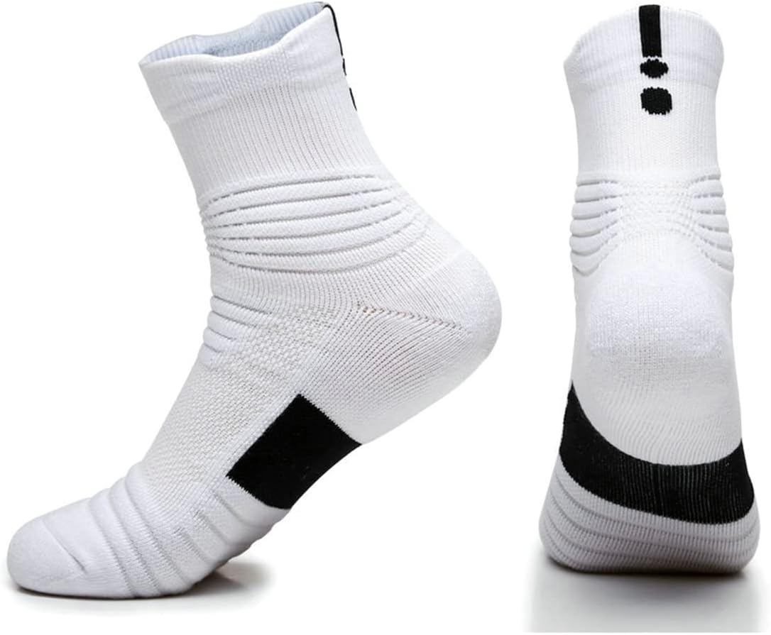 Yoknatt 3 Pack Compression Basketball Socks for Men Women Youth