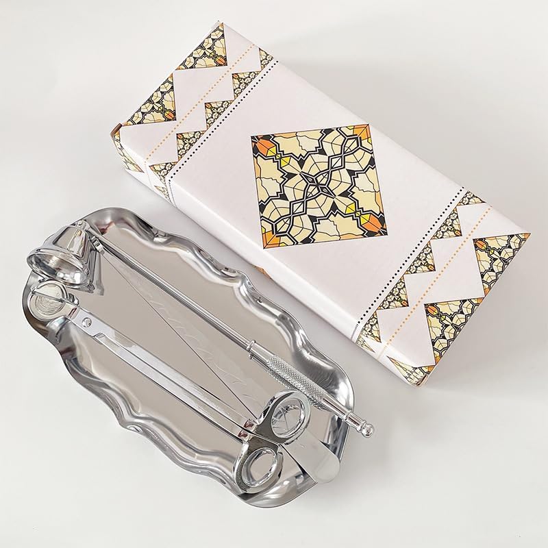MUXSAM 4-in-1 Candle Care Tool Kit Silver