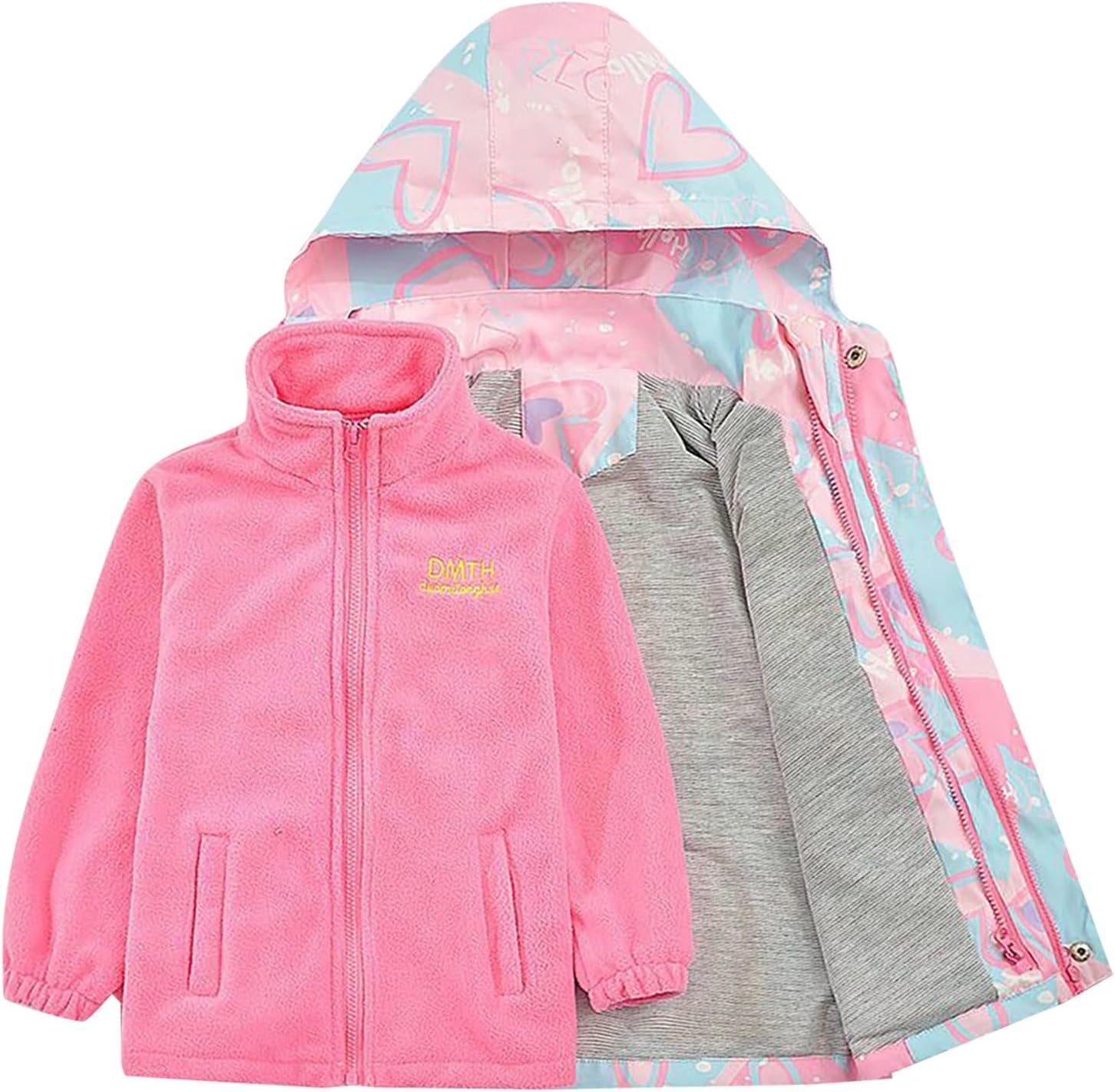 ToddlBy Kids Snowproof Windbreaker Jacket for Boys and Girls
