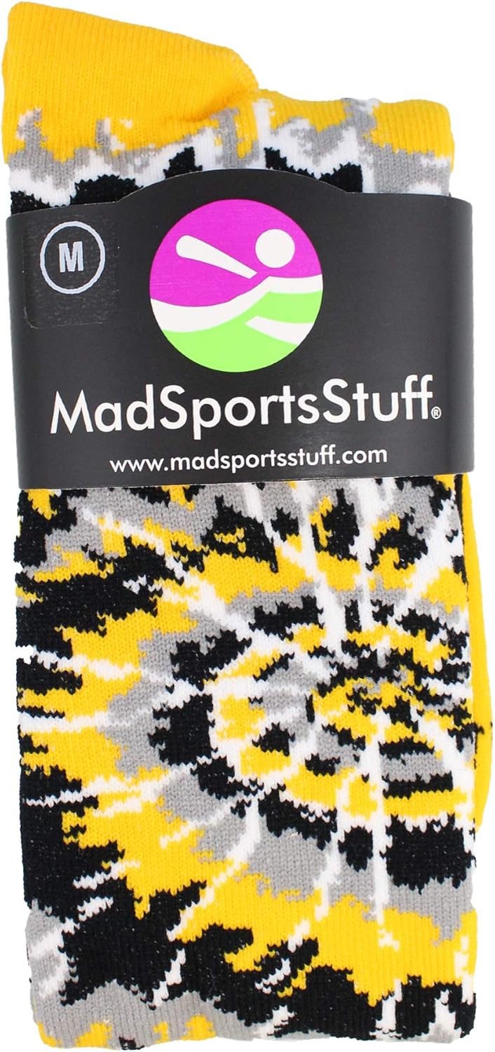 MadSportsStuff Tie Dye Socks for Active Sports