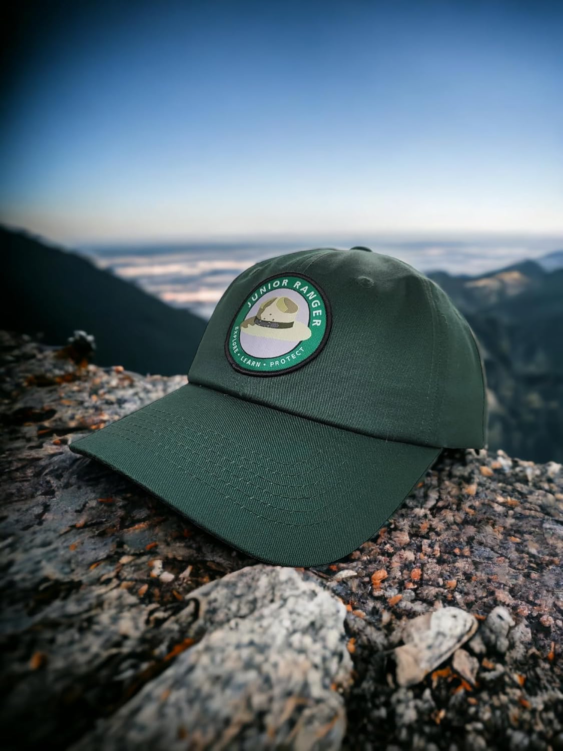 Junior Ranger Woven Patch Hat For Kids