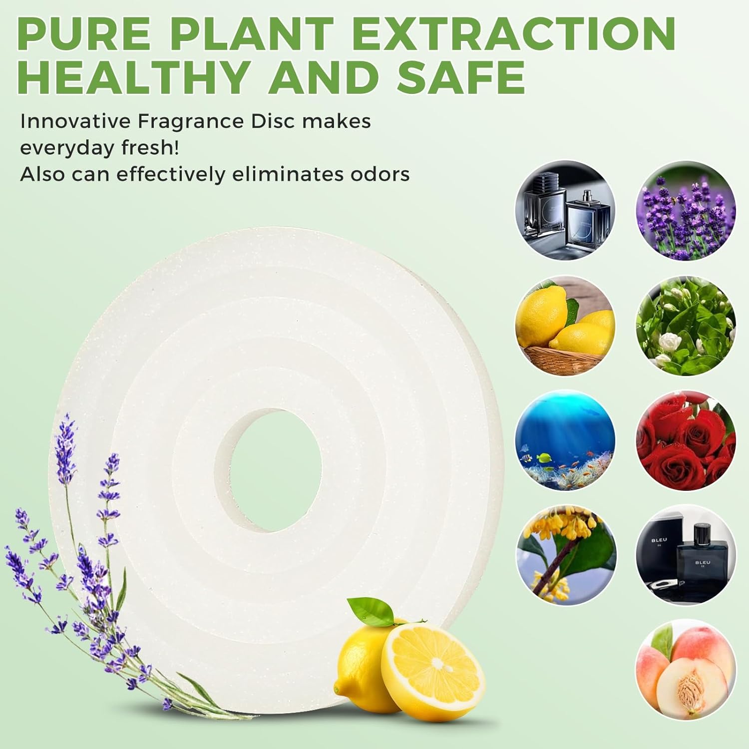 9 Flavors 27 Pcs Towel Warmer Fragrance Disc Replacement