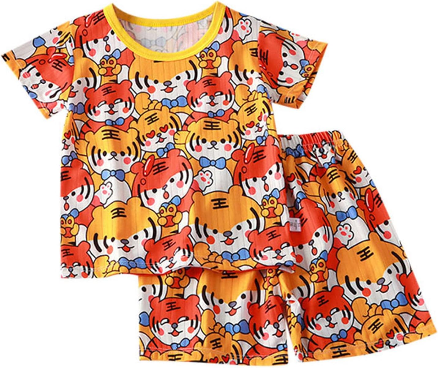 Toddler Summer Sleepwear Set 2pcs Soft Pajamas for Kids