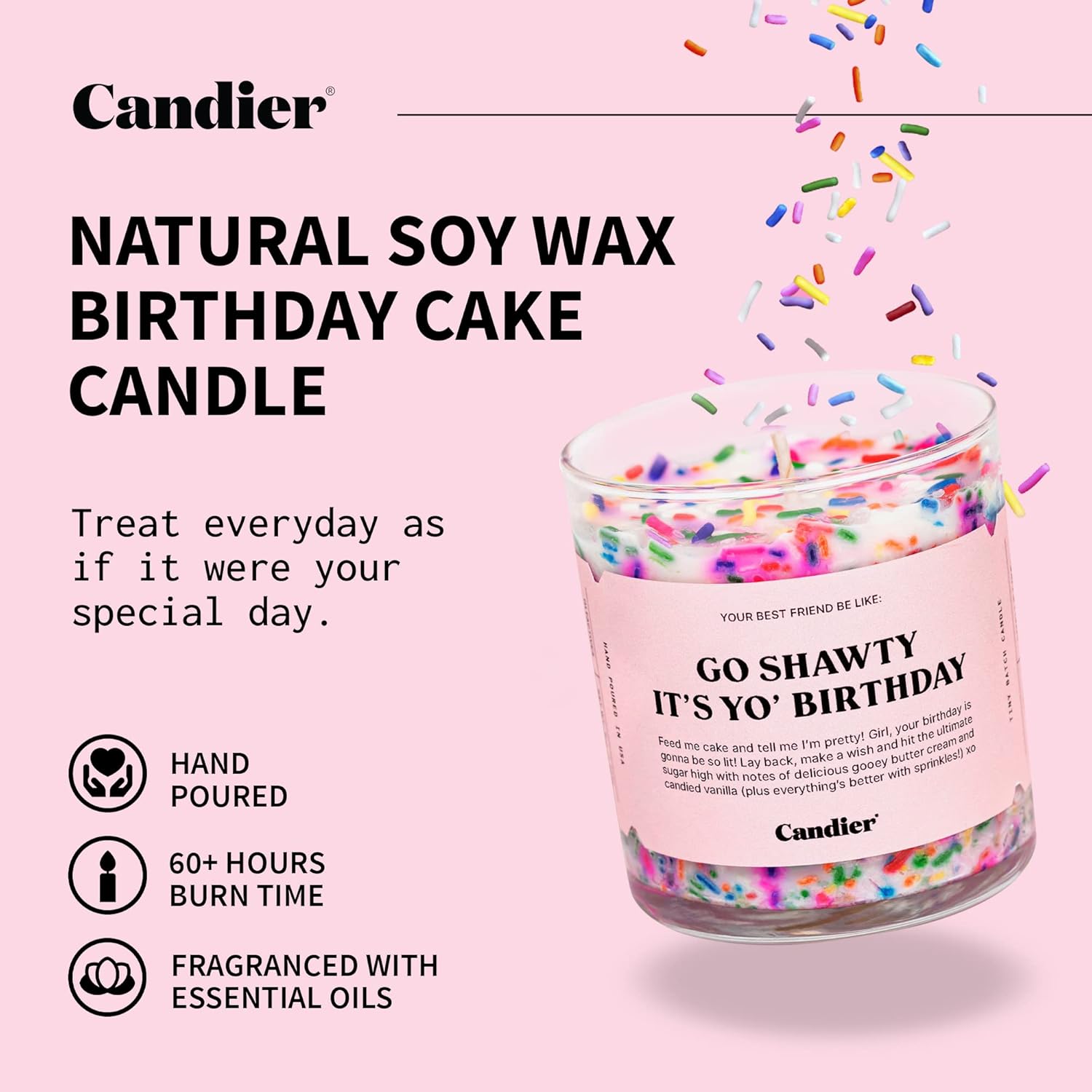 Birthday Cake Scented Candle - Candier by Ryan Porter 1