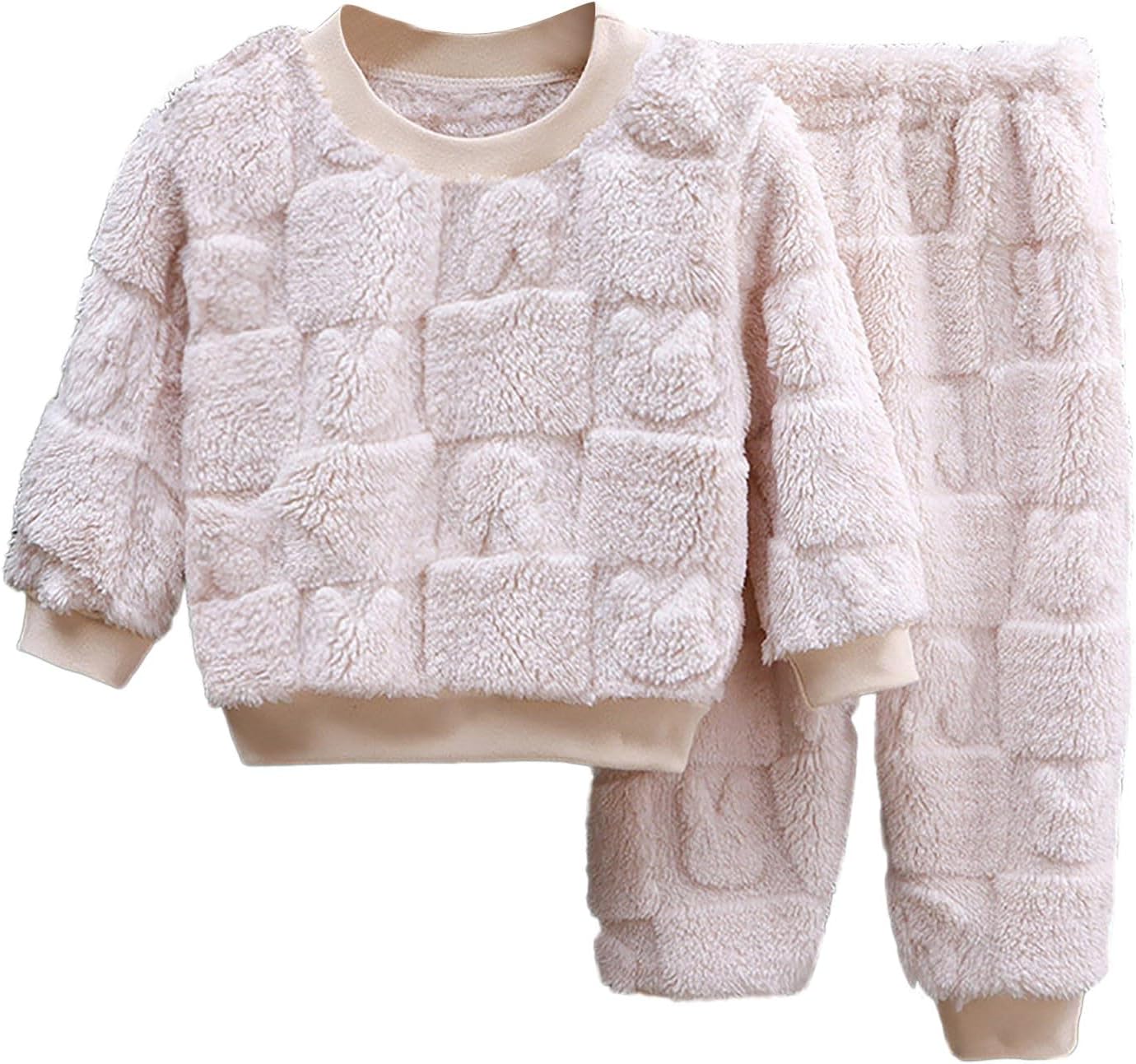 AMIMOJY Toddler Winter Pajamas Set 2PCS