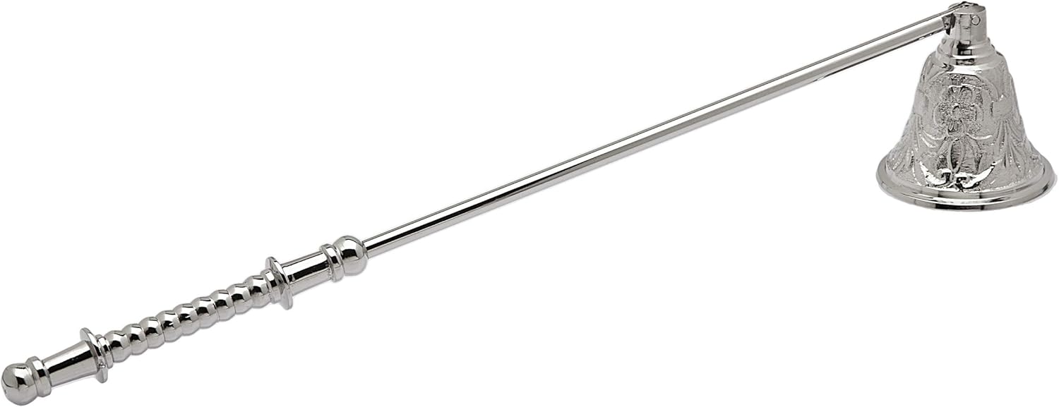 Godinger 9310 Candle Snuffer with Floral Design