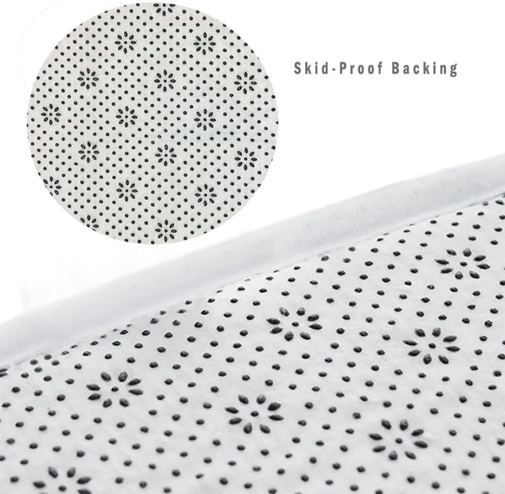 Bath Rug Ladybug Design Non-Slip Door Mat 24x16in