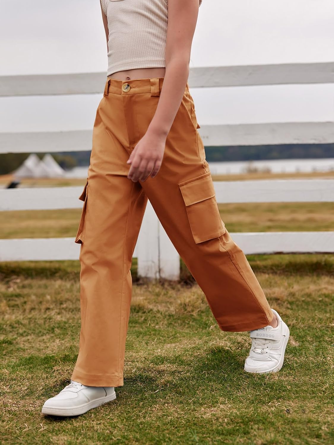 SySea Girls Y2K Cargo Pants Loose Fit Sweatpants