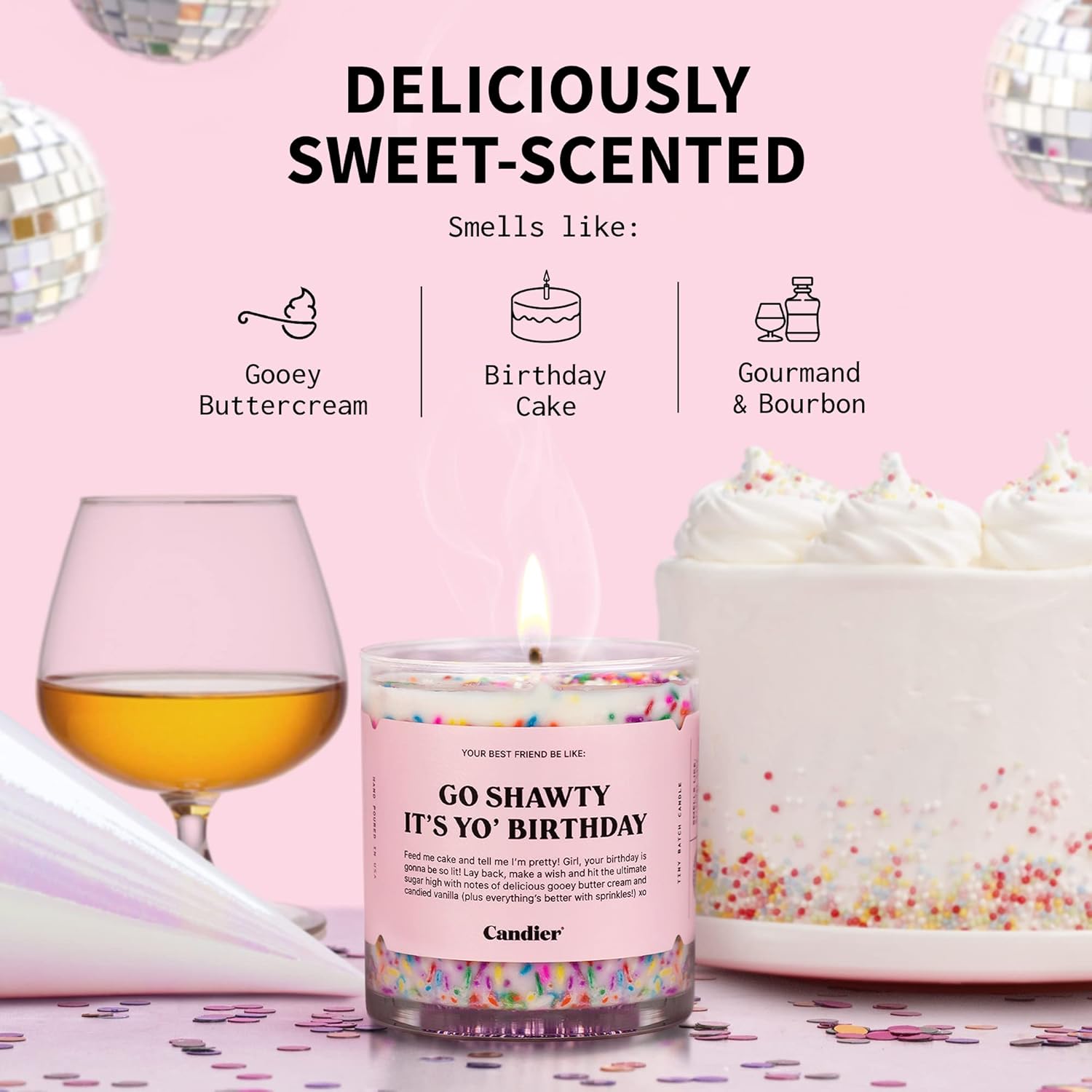 Birthday Cake Scented Candle - Candier by Ryan Porter 1