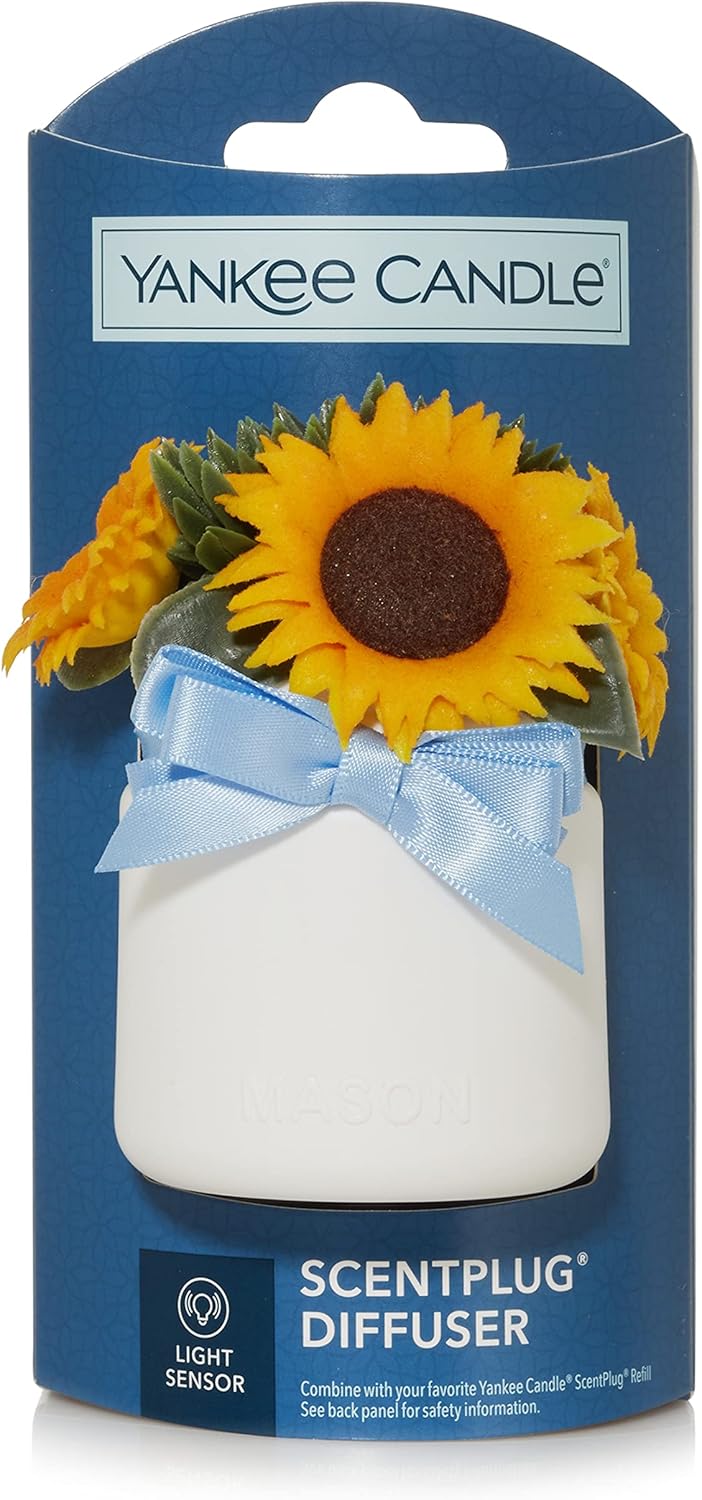 Yankee Candle Sunflowers with Light Sensor ScentPlug Diffuser 1