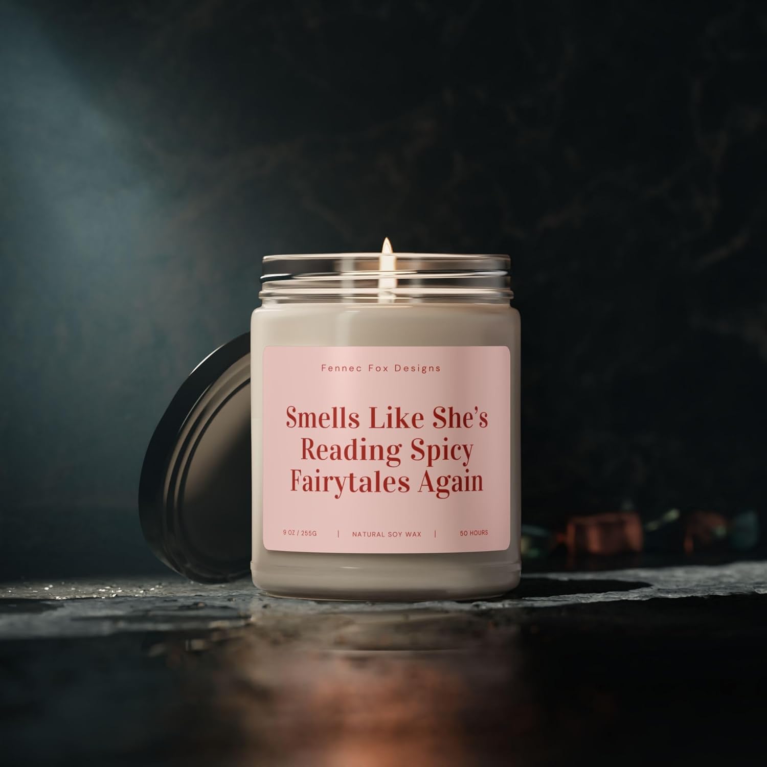 Spicy Fairytale Reader Candle - 9oz Book Lovers Gift