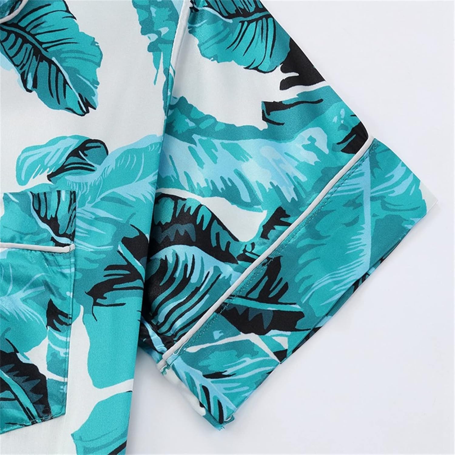 Baby Boys Girls Silk Pajamas Set with Shorts 2Pcs 1