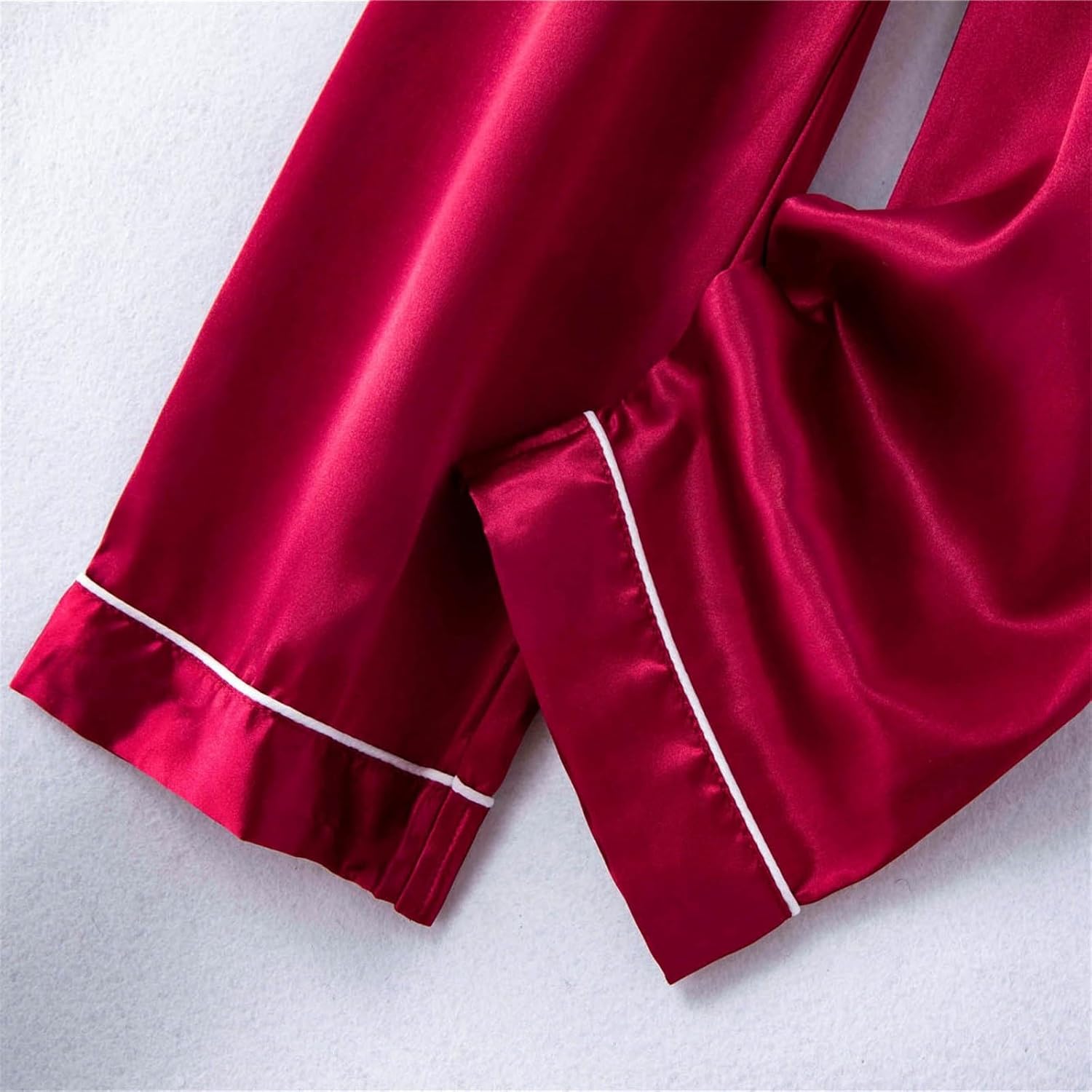 Kids Satin Pajama Set 2Pcs for Boys Girls