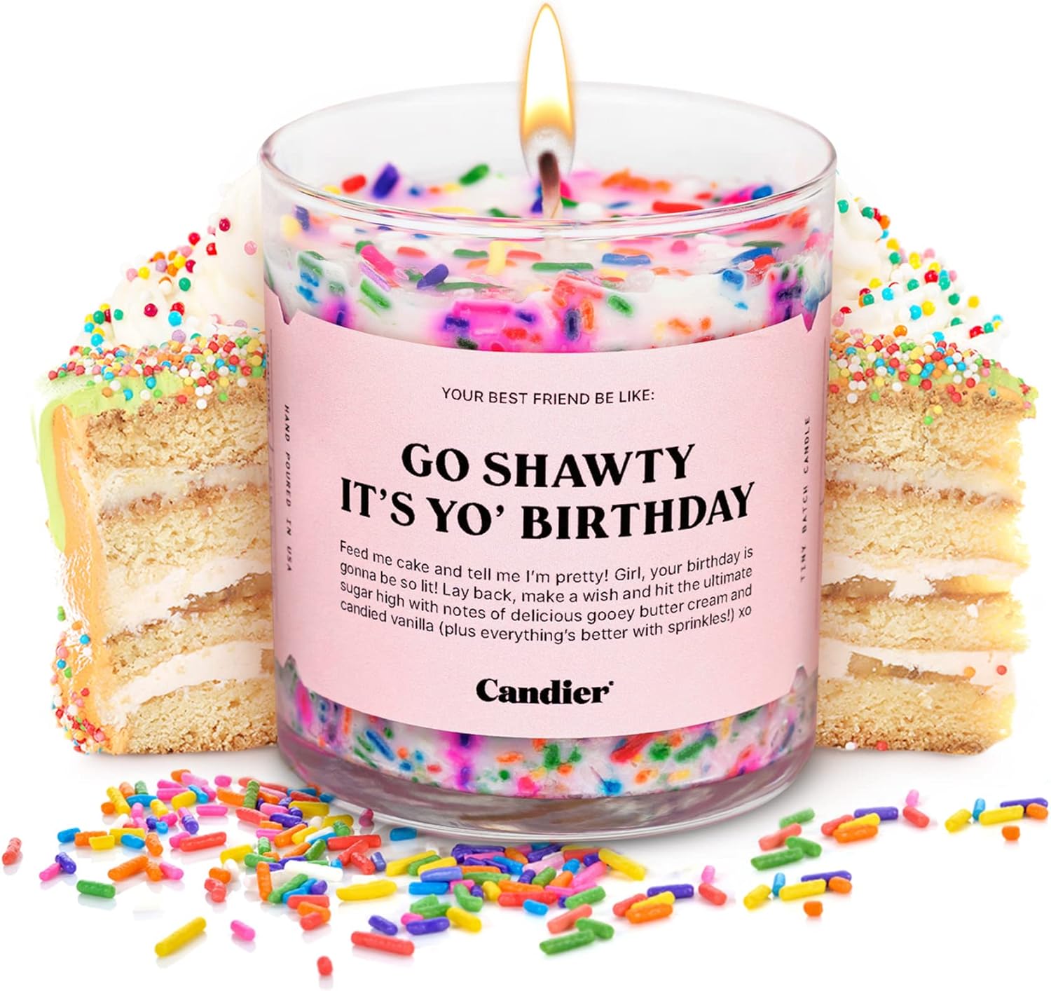 Birthday Cake Scented Candle - Candier by Ryan Porter 1