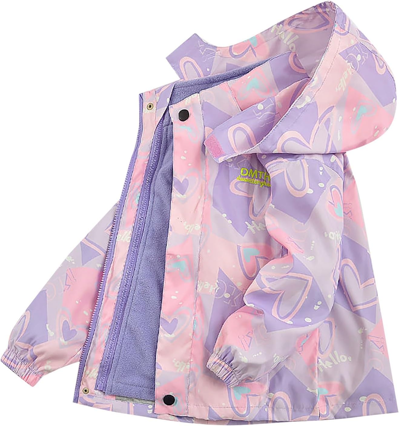 ToddlBy Kids Winter Hooded Zip-Up Jacket for Boys and Girls