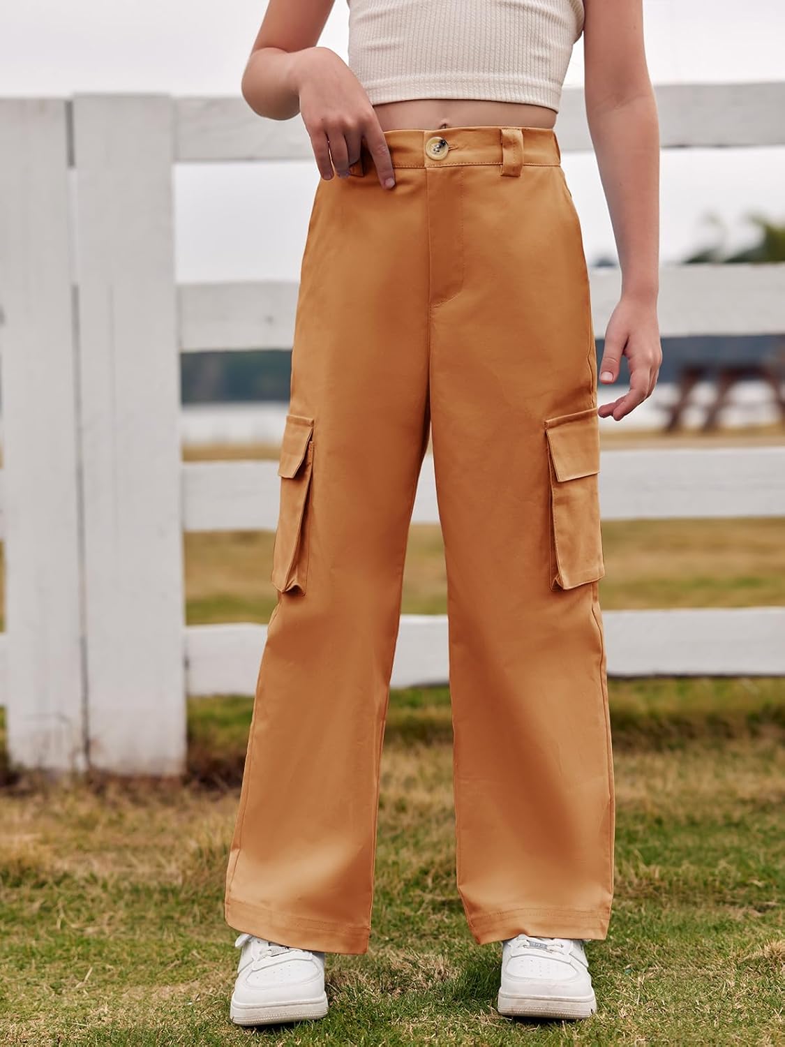 SySea Girls Y2K Cargo Pants Loose Fit Sweatpants
