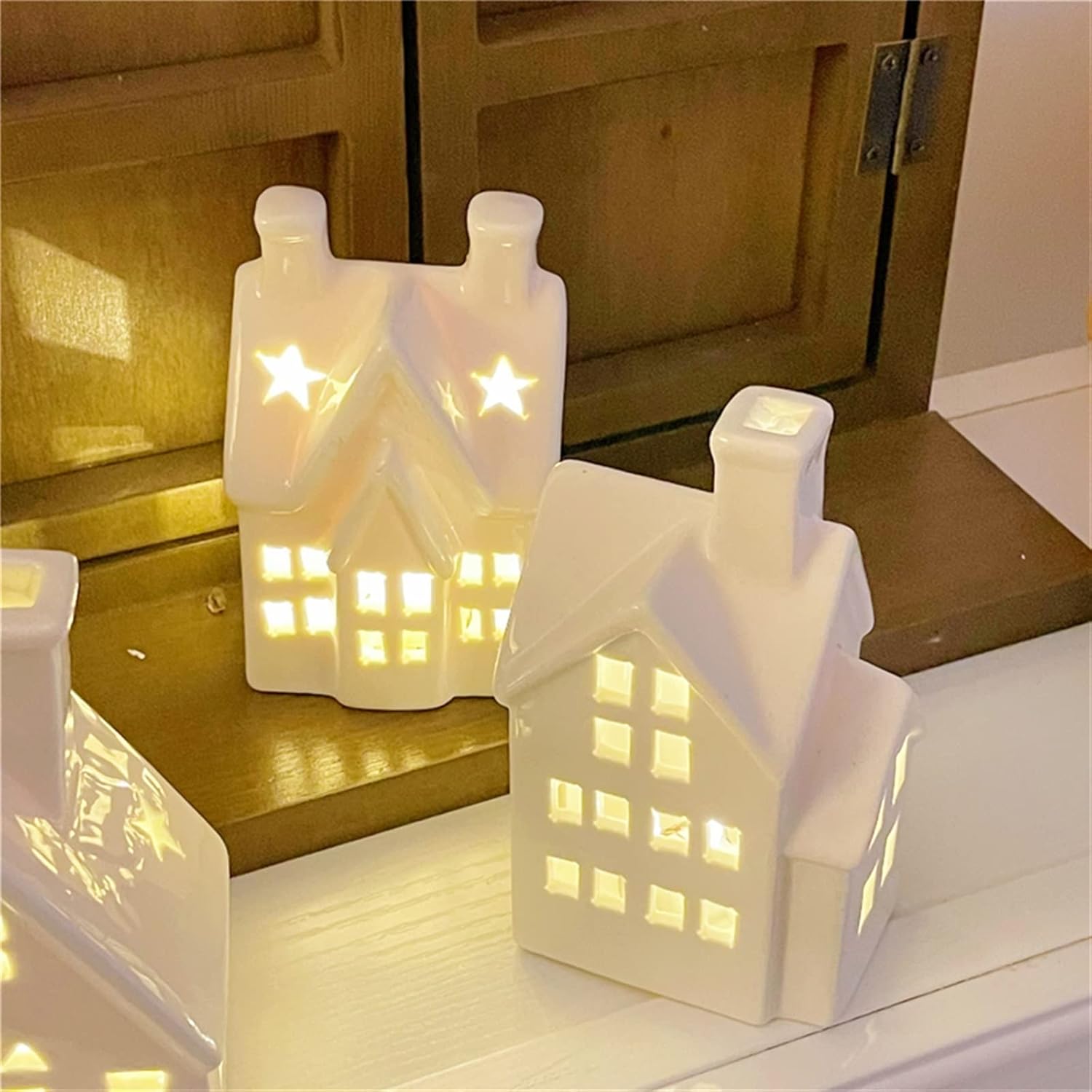 PUGEE Ceramic Candle Holder 1pc Small Gnome Decor