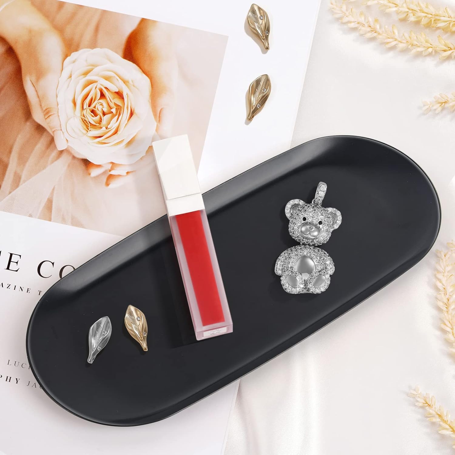 Candle Trimmer Tray - Durable Stainless Steel Storage Tray