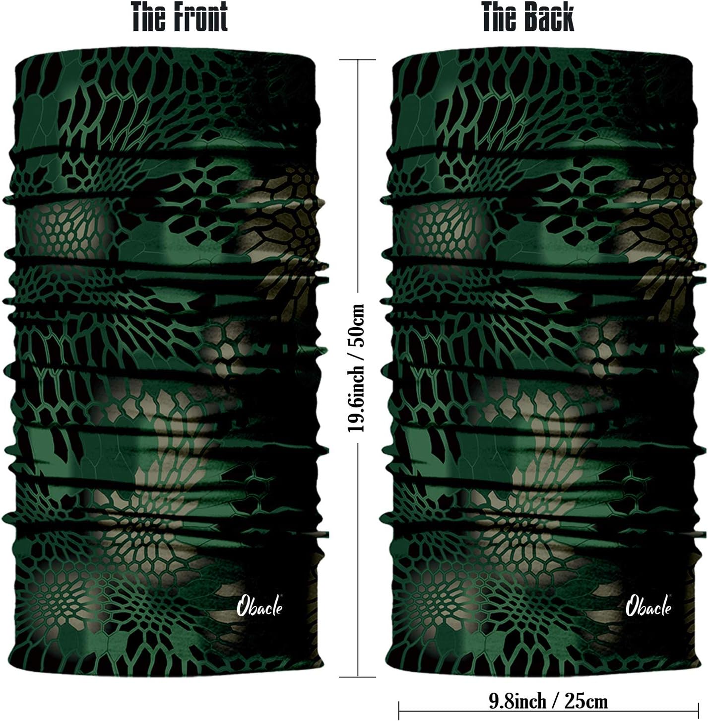 Obacle Multipurpose Face Mask Bandana for Men Women
