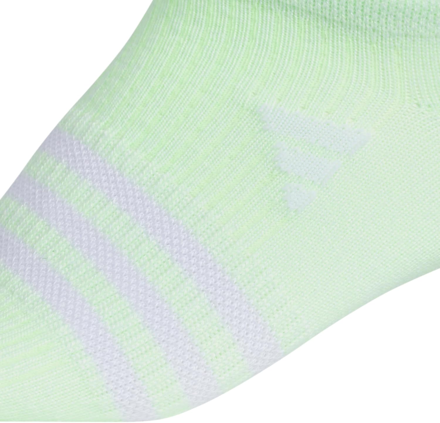 adidas Girls 30 No Show Athletic Socks 6-Pair