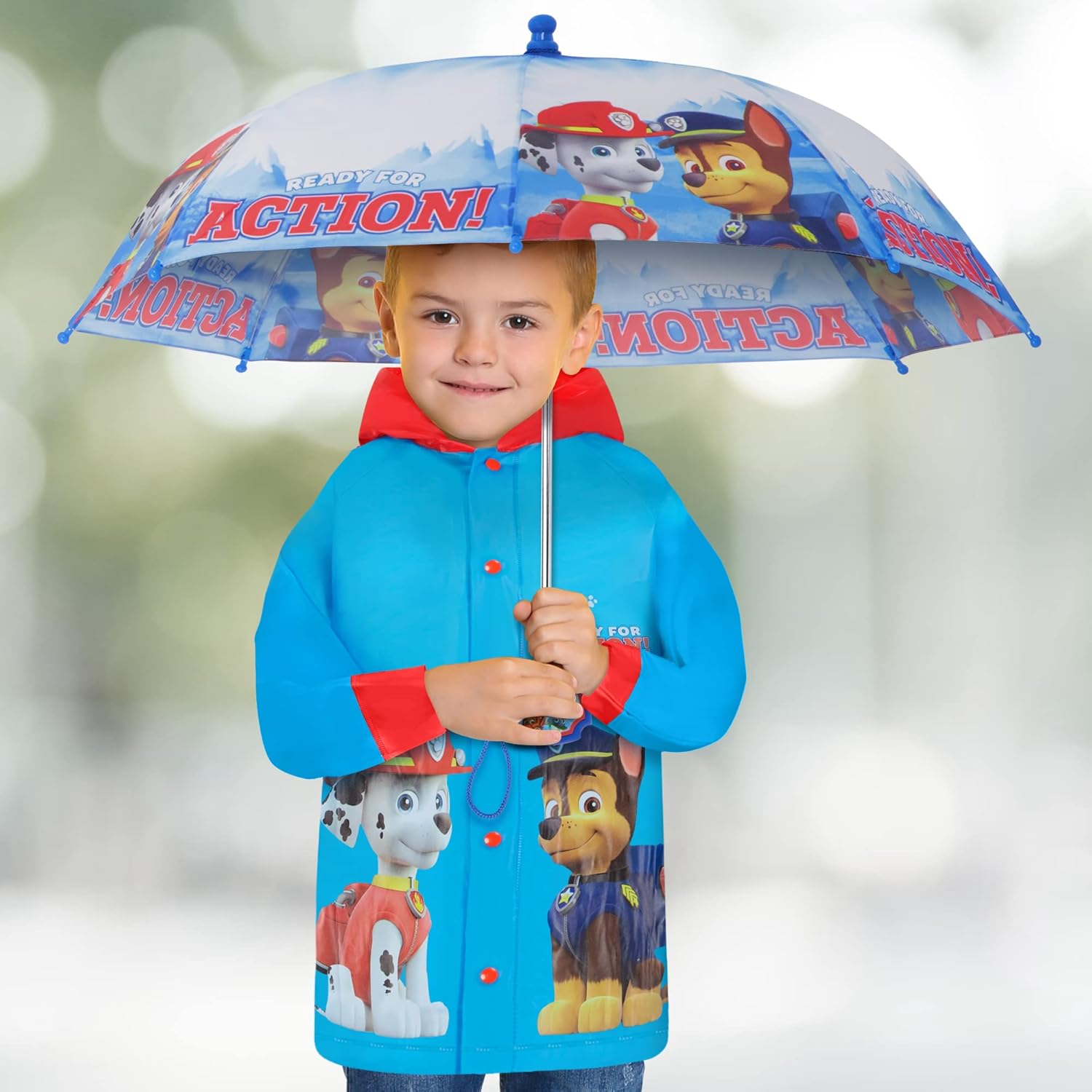 Nickelodeon Paw Patrol Slicker and Umbrella Rainwear Set
