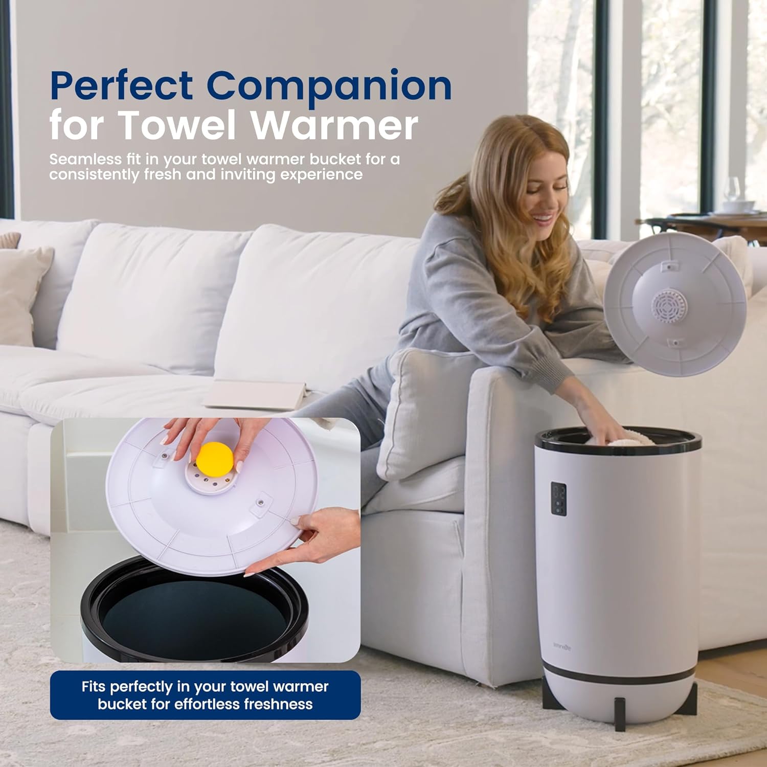SereneLife Fragrance Discs - 15 Scent Options for Towel Warmer Bucket