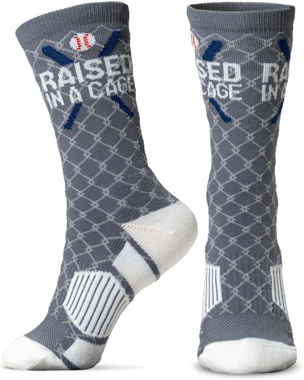 ChalkTalkSPORTS Baseball Crew Socks Set of 3 - Youth Adult