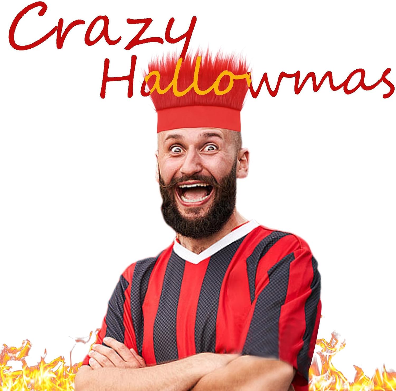 2pcs Halloween Red Headband for Costumes and Parties