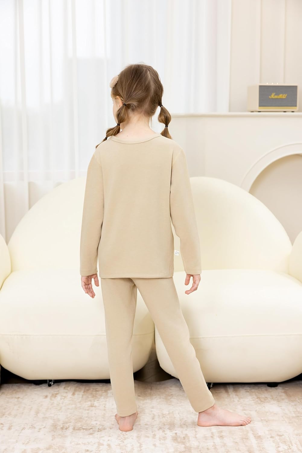 Beno Tiger Girls Thermal Underwear Set 1