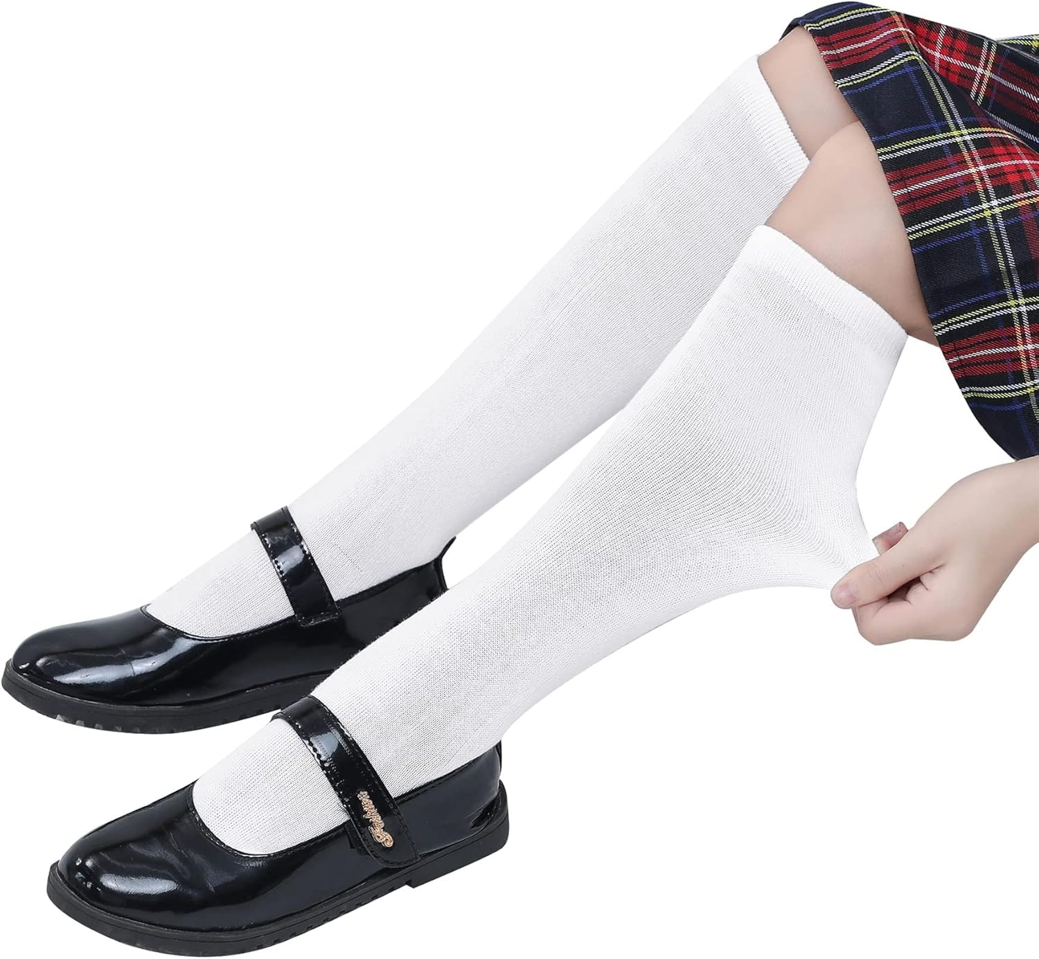 Zando Kids Cotton Triple Stripes Knee High Socks