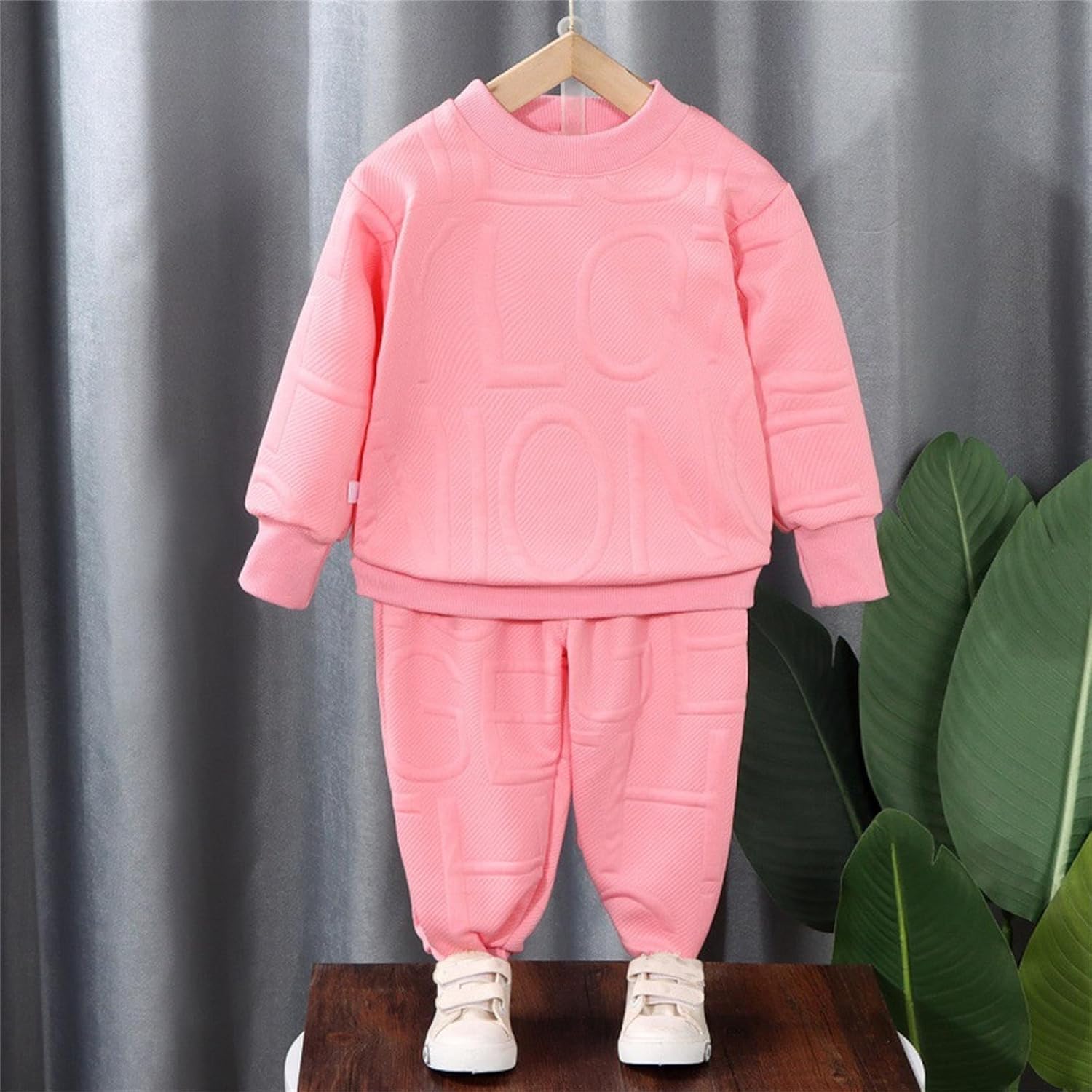 Toddler Girl Clothes 3T Fall Suit Letter Print