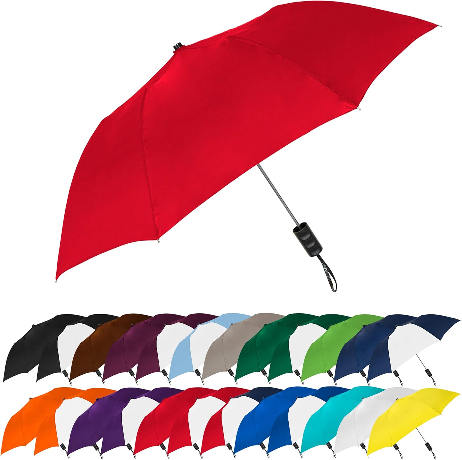 STROMBERGBRAND Automatic 42 Compact Travel Umbrella