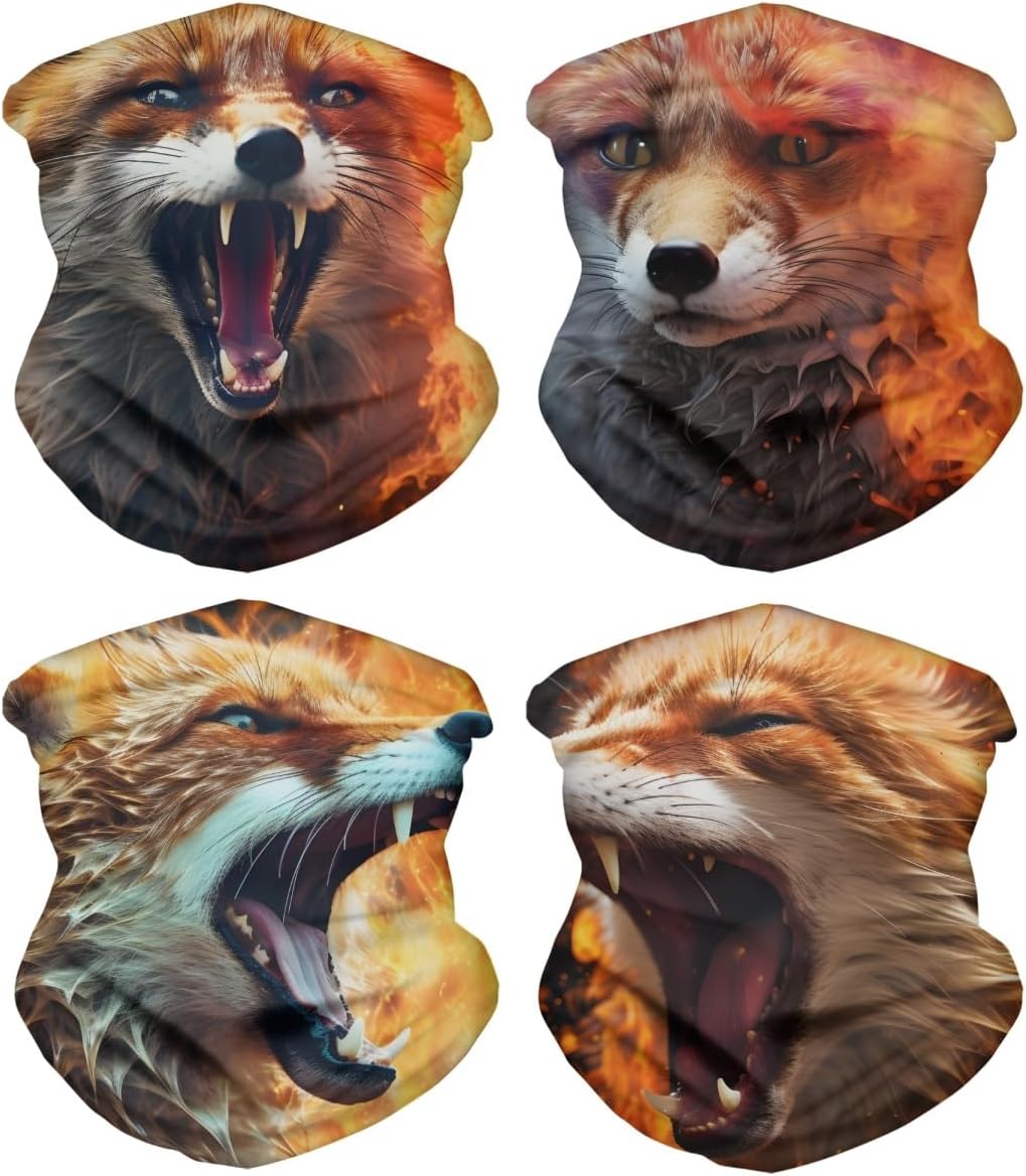 DUOLIFU Seamless Face Mask Bandana Balaclava