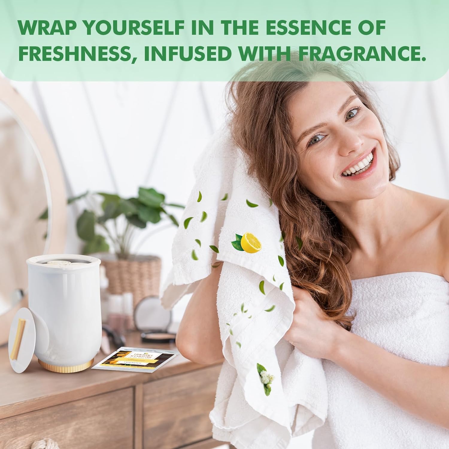 45 Pcs Fragrance Discs for Towel Warmers - 15 Unique Scents