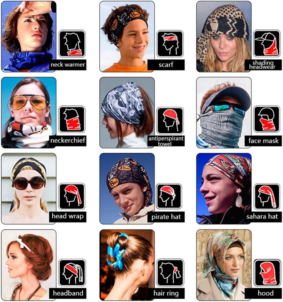 Sidasion Multi-Purpose Neck Gaiter Face Cover