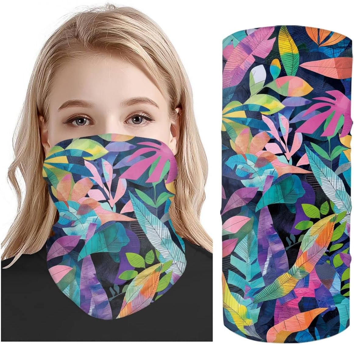 DUOLIFU 3D British Flag Face Scarf Balaclava