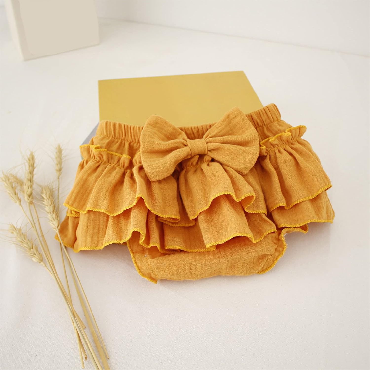 Cute Ruffle Design Toddler Girl Shorts