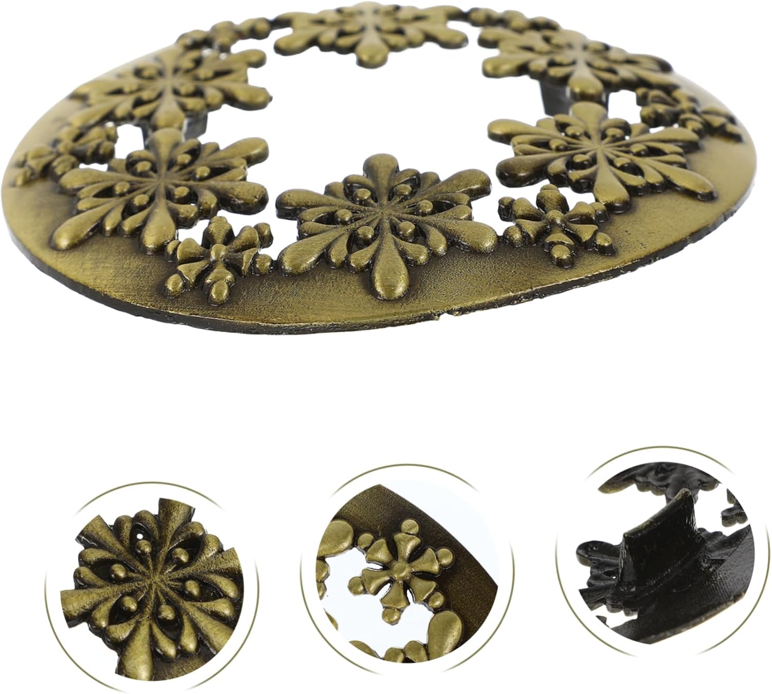 Healeved Chic Hollow Candle Cover Snowflake Design for Jar Candles