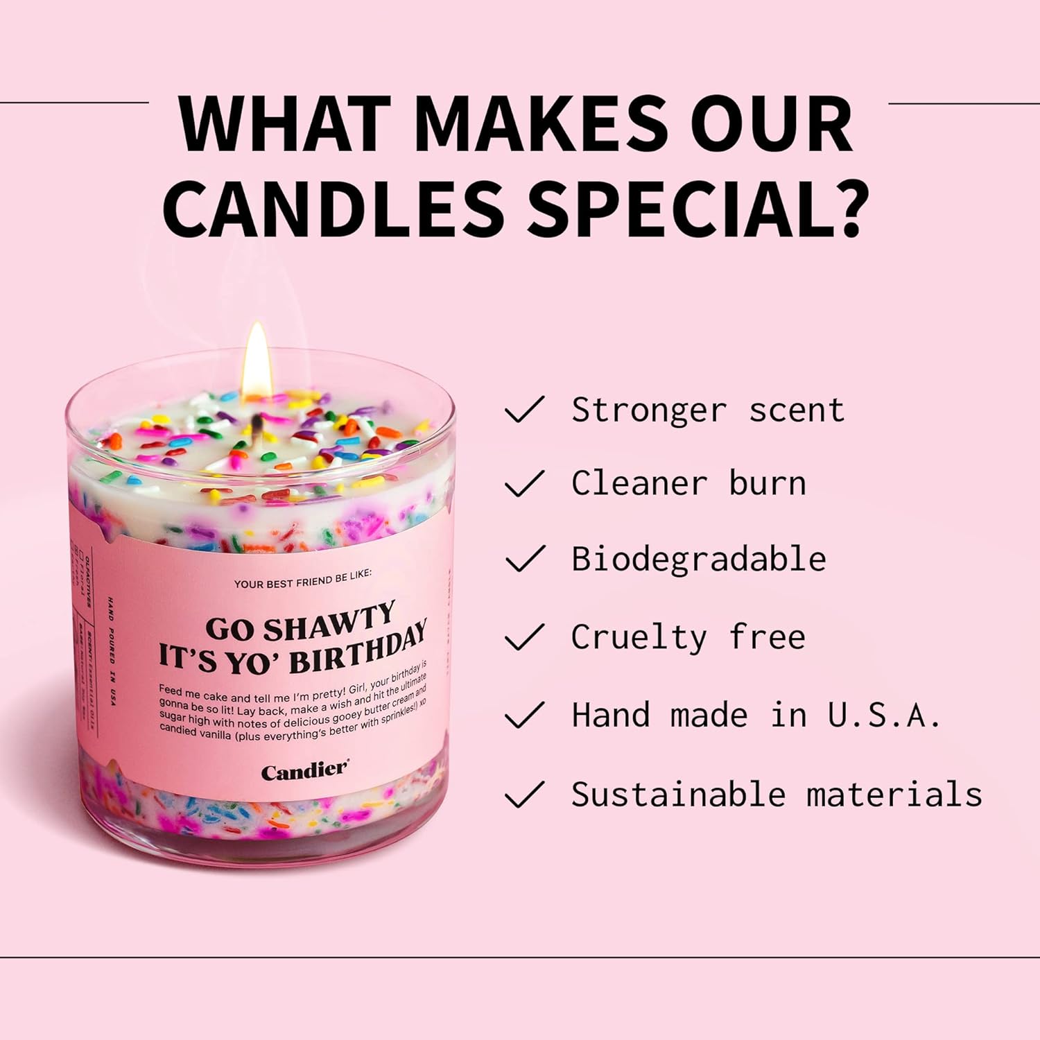 Birthday Cake Scented Candle - Candier by Ryan Porter 1