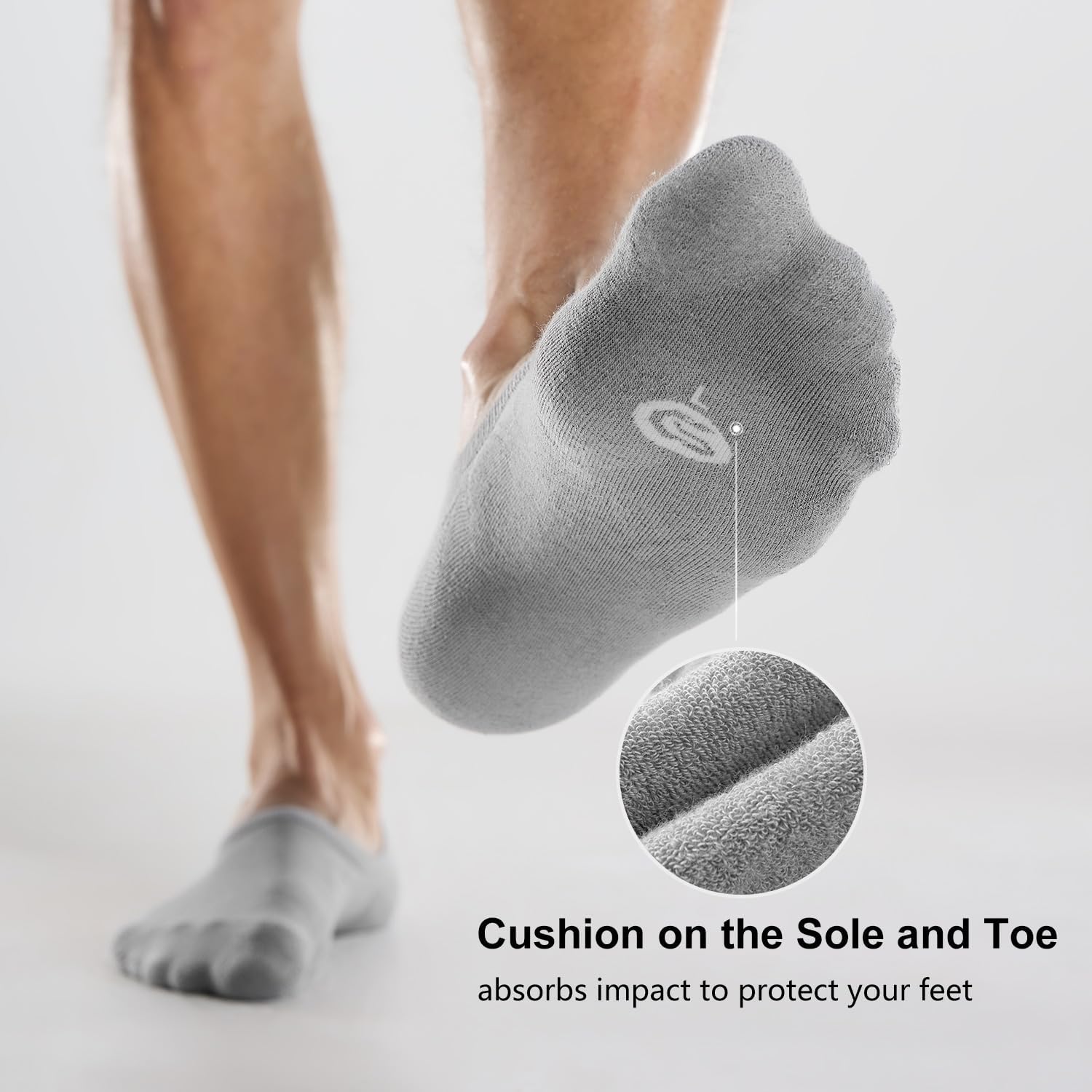 CS CELERSPORT 68 Pairs Men No Show Socks 1