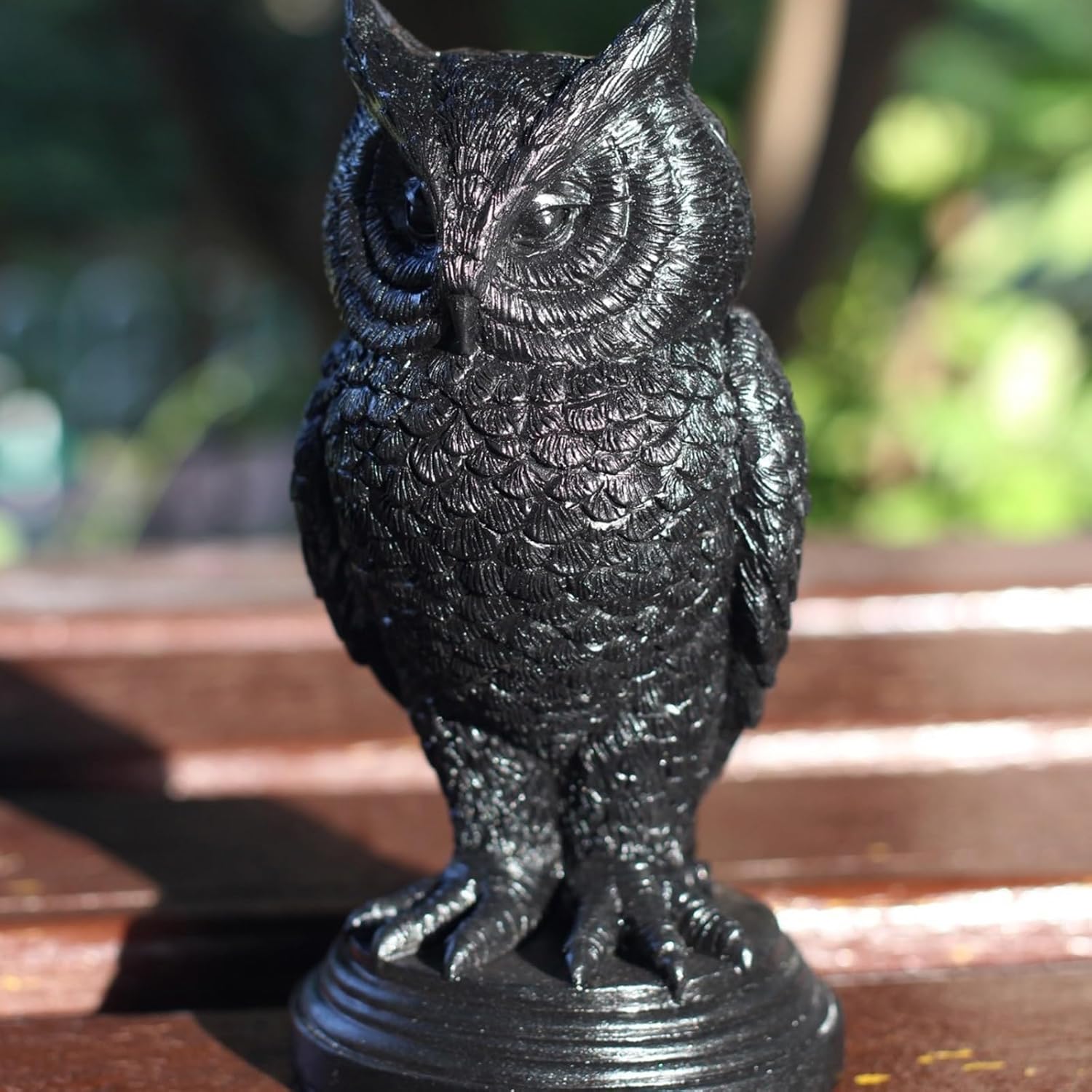Gothic Owl and Crow Candle Holders 2PCS