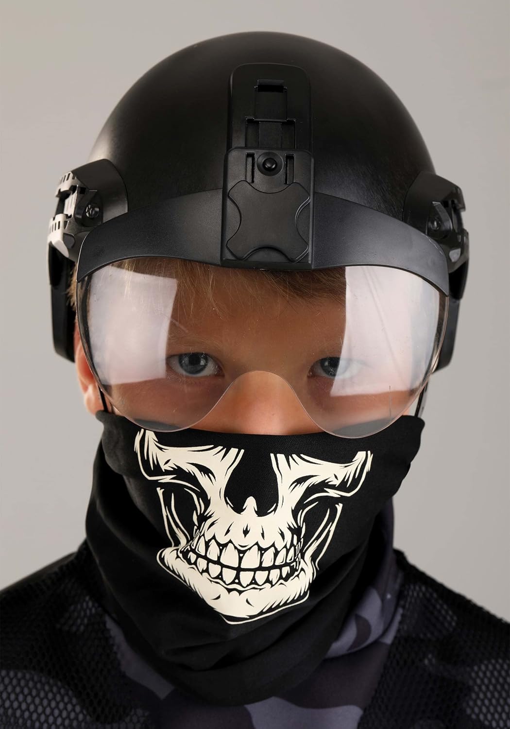 Kids Navy Midnight Commando Costume Set 1