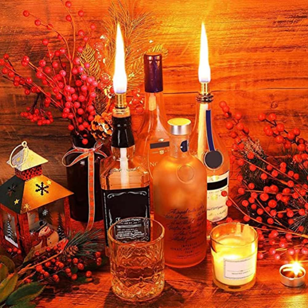 ARTIBETTER 6pcs Kerosene Wick Replacement for Oil Lantern DIY Torch