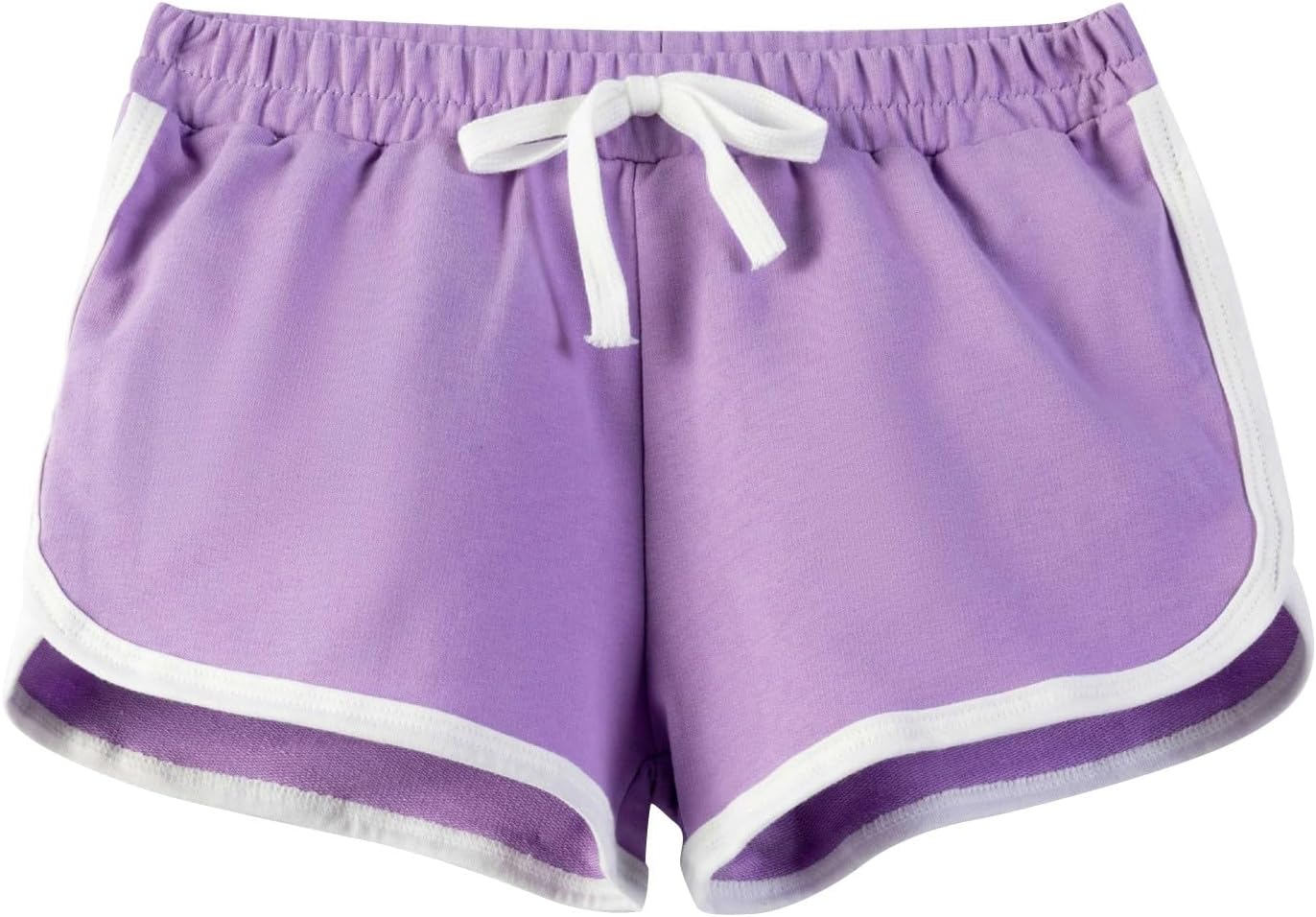 Toddler Girls Pull On Shorts with Pockets and Elastic Waist