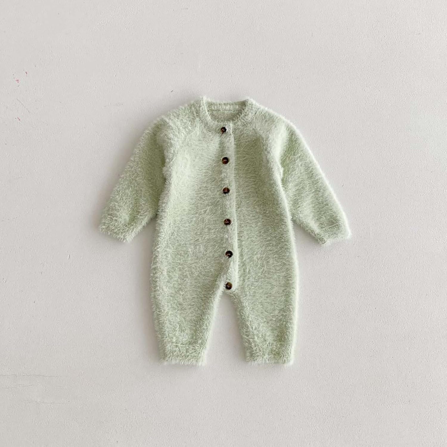 Newborn Baby Girls Fall Winter Romper Knit Suit