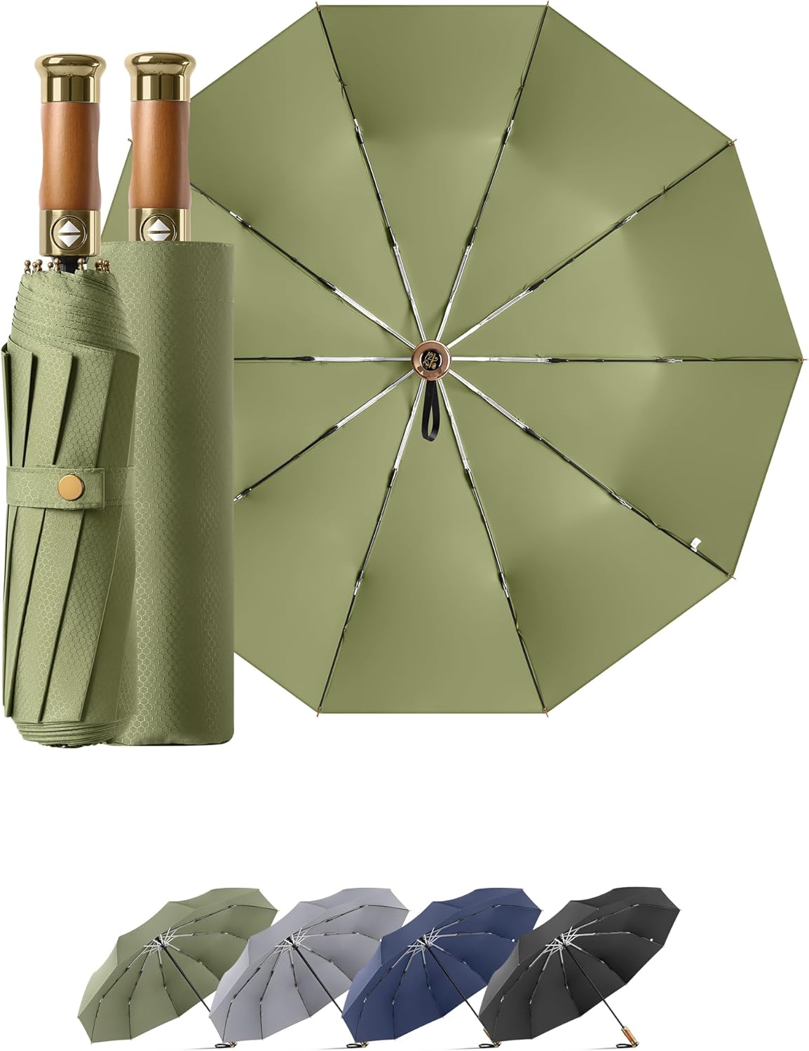 Rain Cats Large 46 Inch Folding Umbrella 1