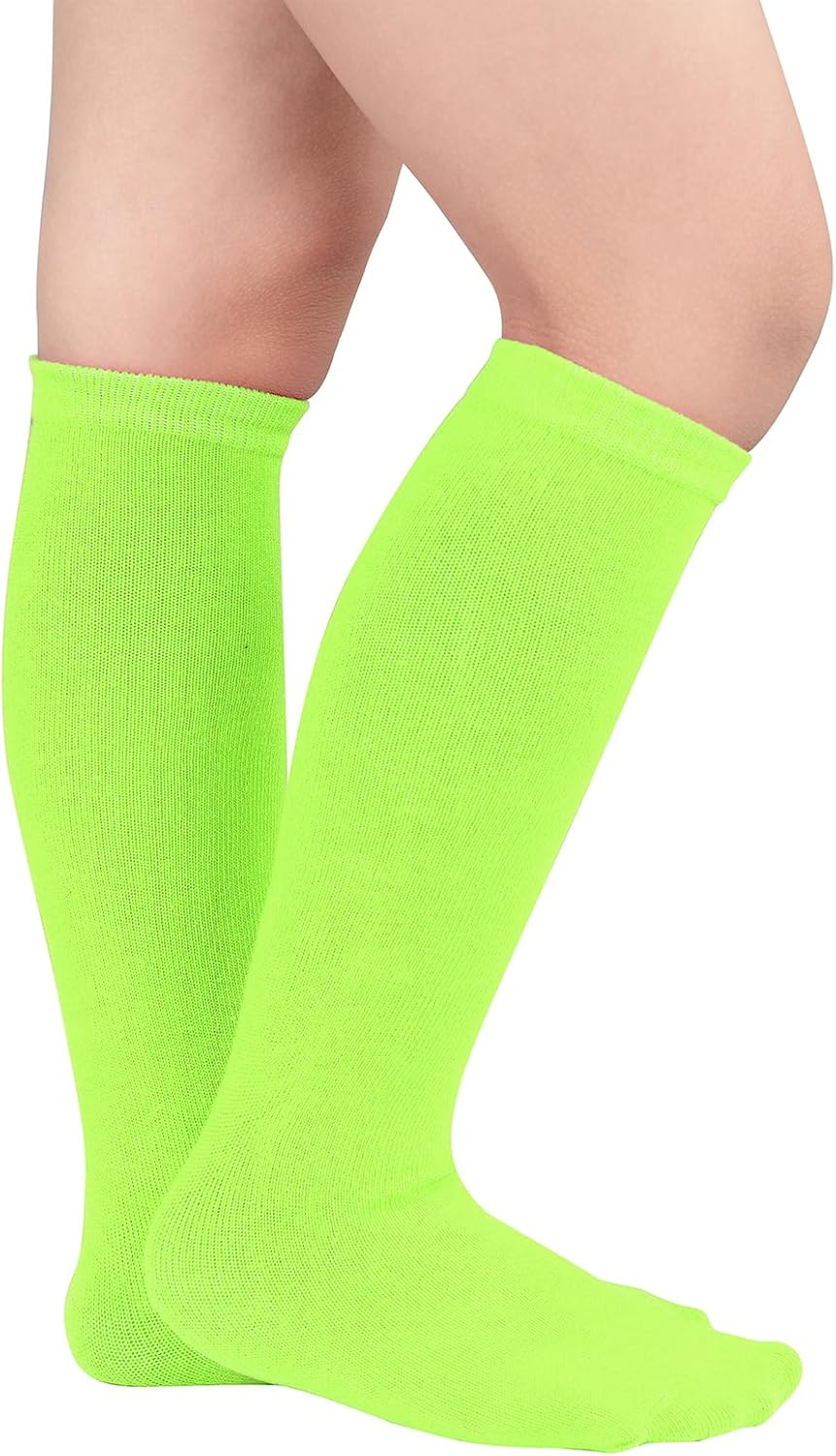 American Trends Kids Soccer Socks with Three Stripes for 1-9 Years