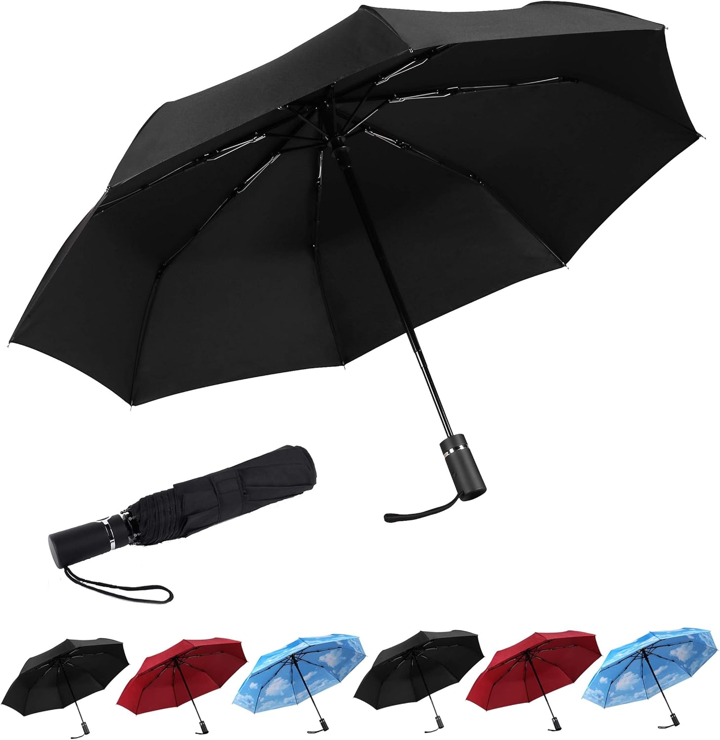 SY COMPACT Automatic Windproof Folding Umbrella