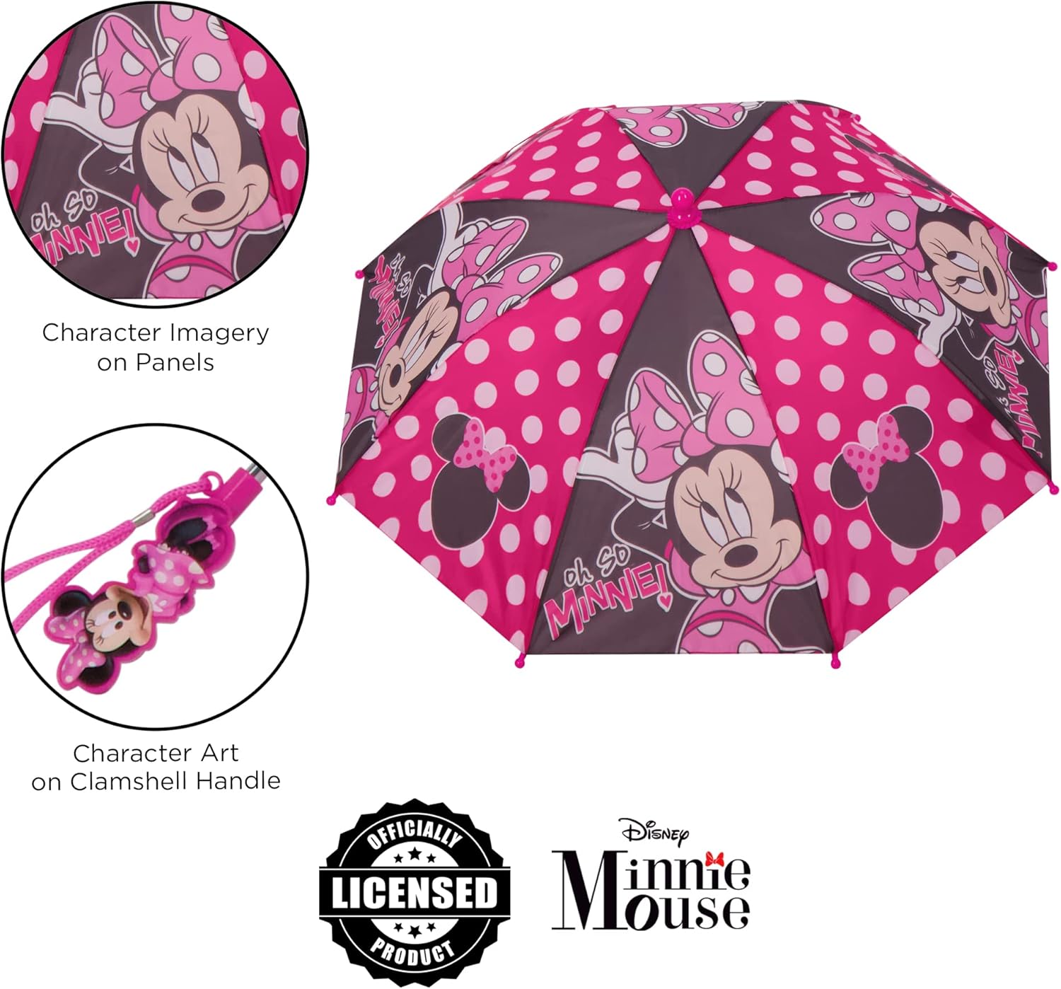 Disney Kids Umbrella and Slicker Set for Ages 2-7